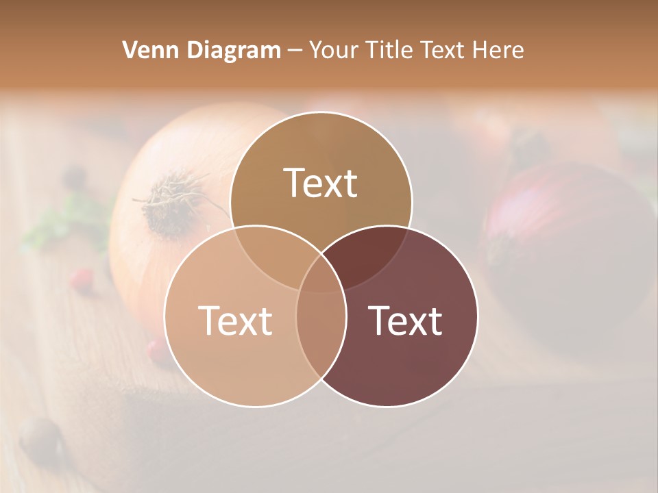 Root Board Food PowerPoint Template