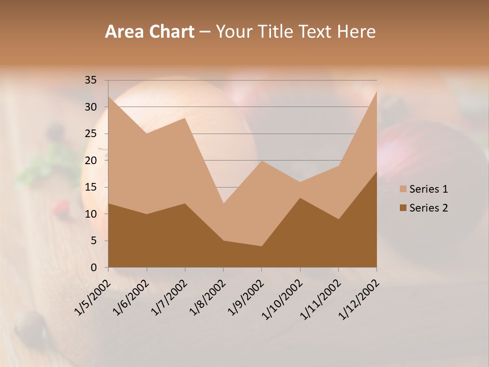 Root Board Food PowerPoint Template