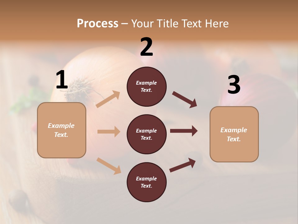 Root Board Food PowerPoint Template