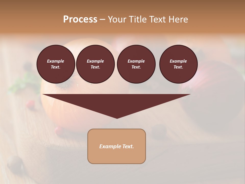 Root Board Food PowerPoint Template