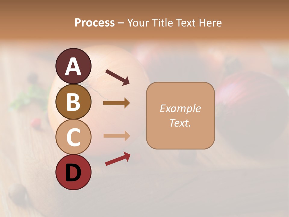 Root Board Food PowerPoint Template