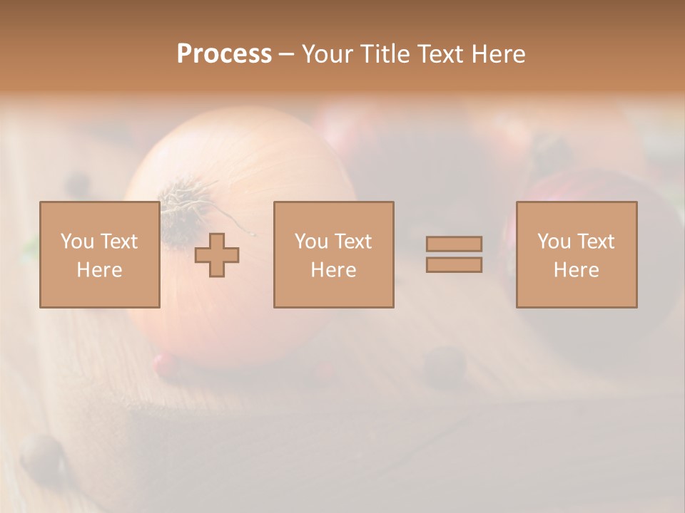 Root Board Food PowerPoint Template