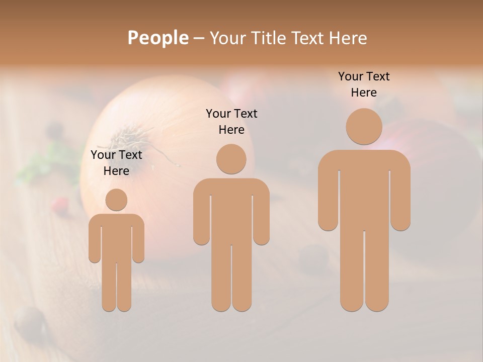 Root Board Food PowerPoint Template