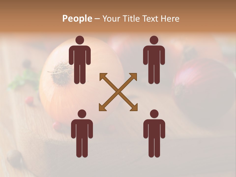 Root Board Food PowerPoint Template