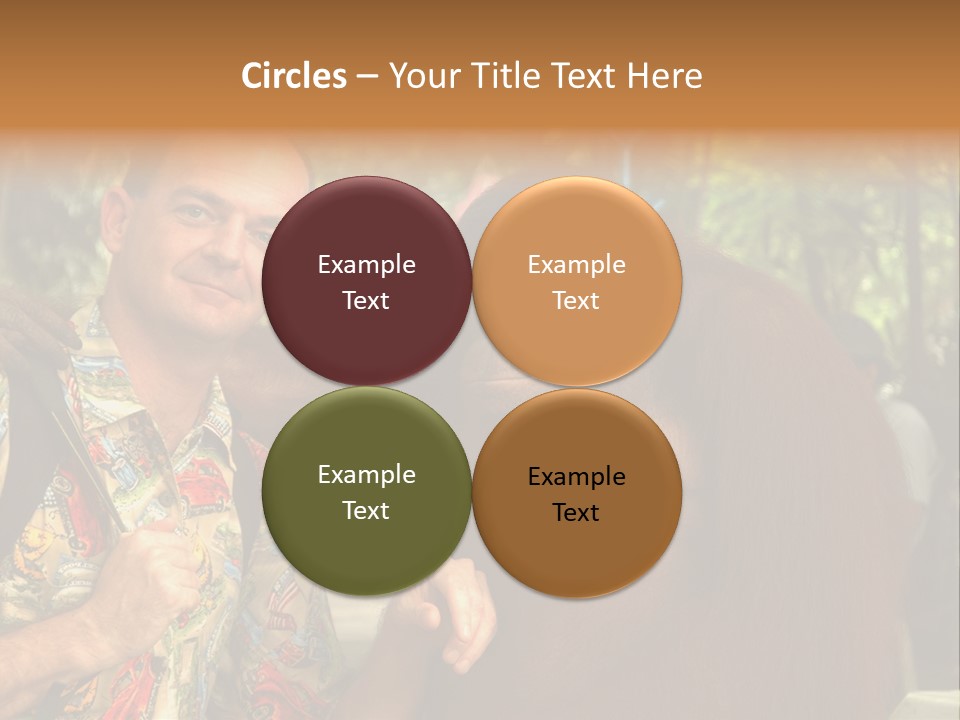 Woman Old Teenager PowerPoint Template