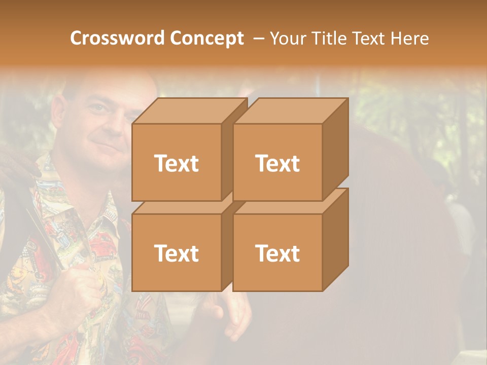 Woman Old Teenager PowerPoint Template