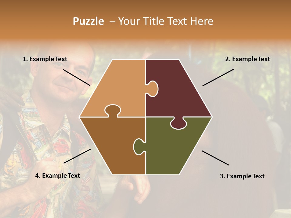 Woman Old Teenager PowerPoint Template