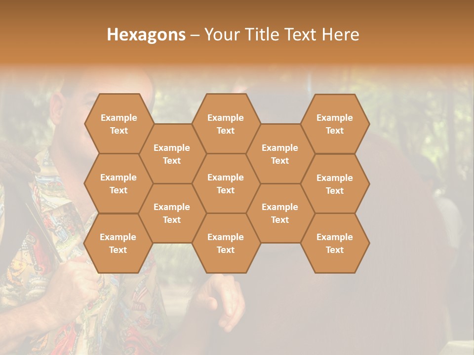 Woman Old Teenager PowerPoint Template