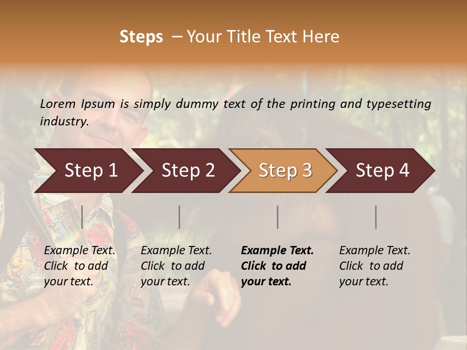 Woman Old Teenager PowerPoint Template