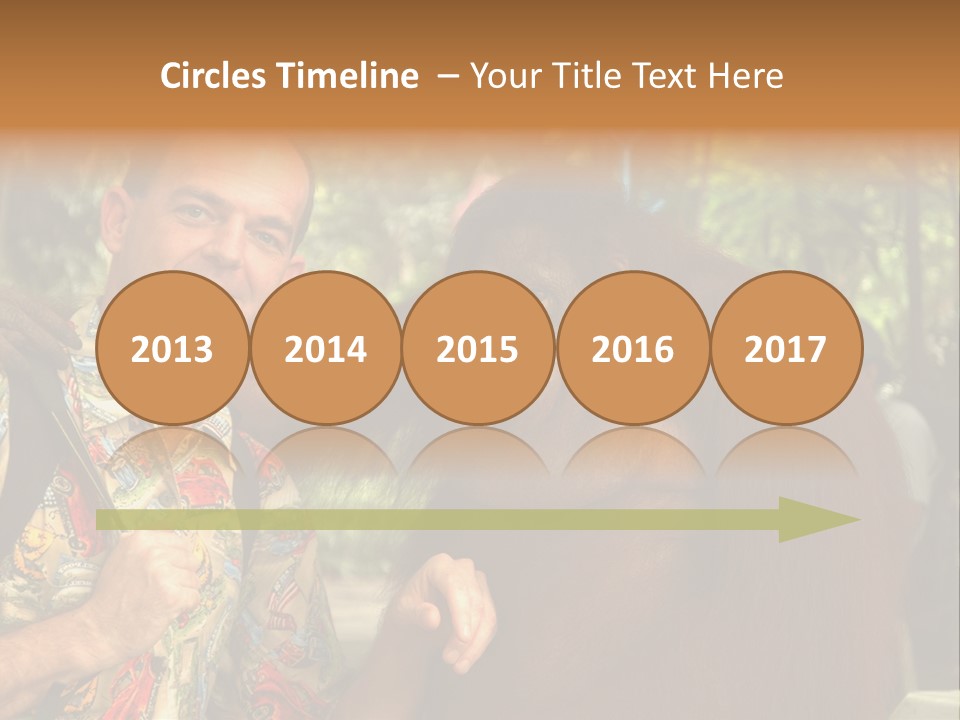 Woman Old Teenager PowerPoint Template