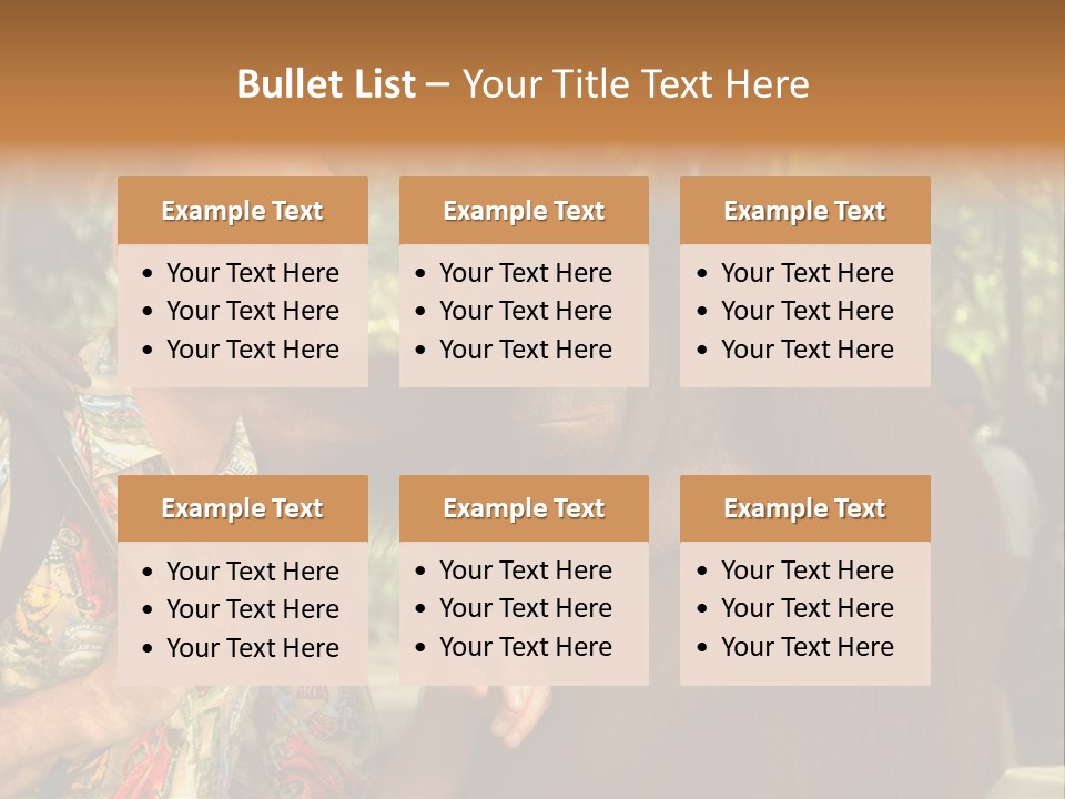 Woman Old Teenager PowerPoint Template