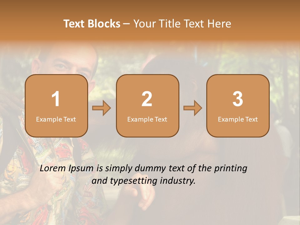 Woman Old Teenager PowerPoint Template