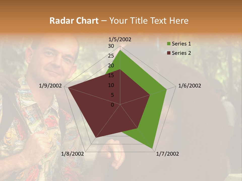 Woman Old Teenager PowerPoint Template