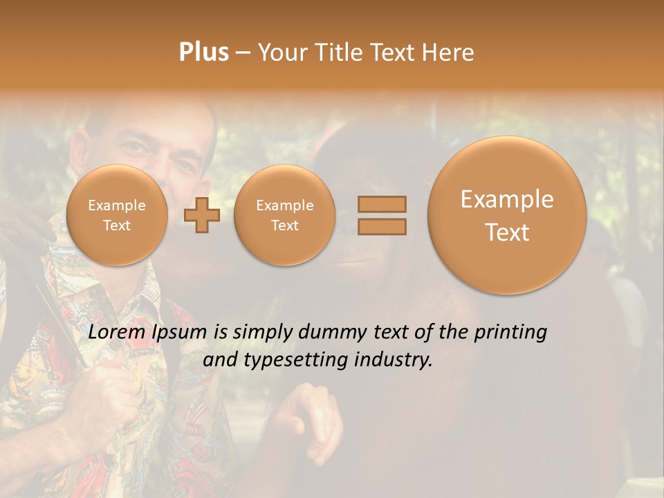 Woman Old Teenager PowerPoint Template