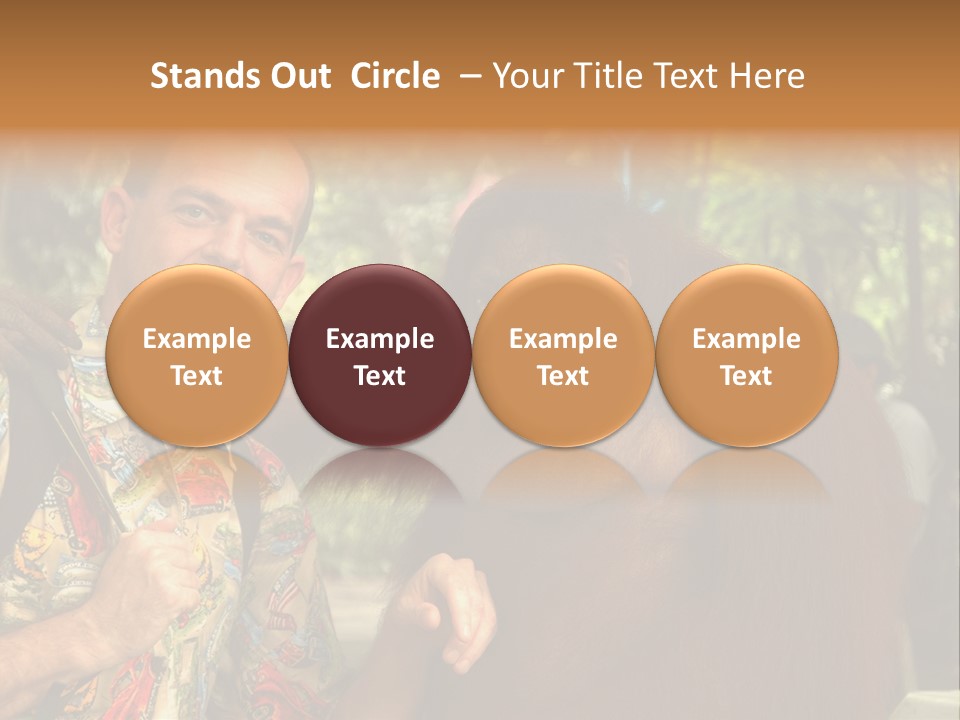 Woman Old Teenager PowerPoint Template