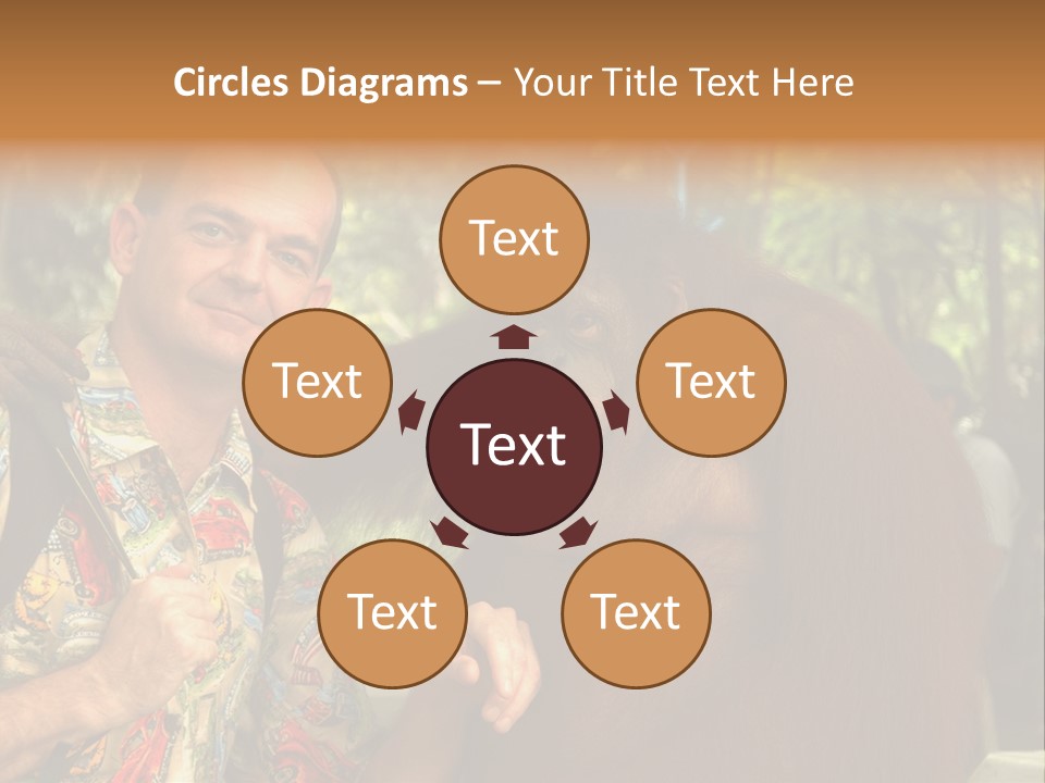 Woman Old Teenager PowerPoint Template