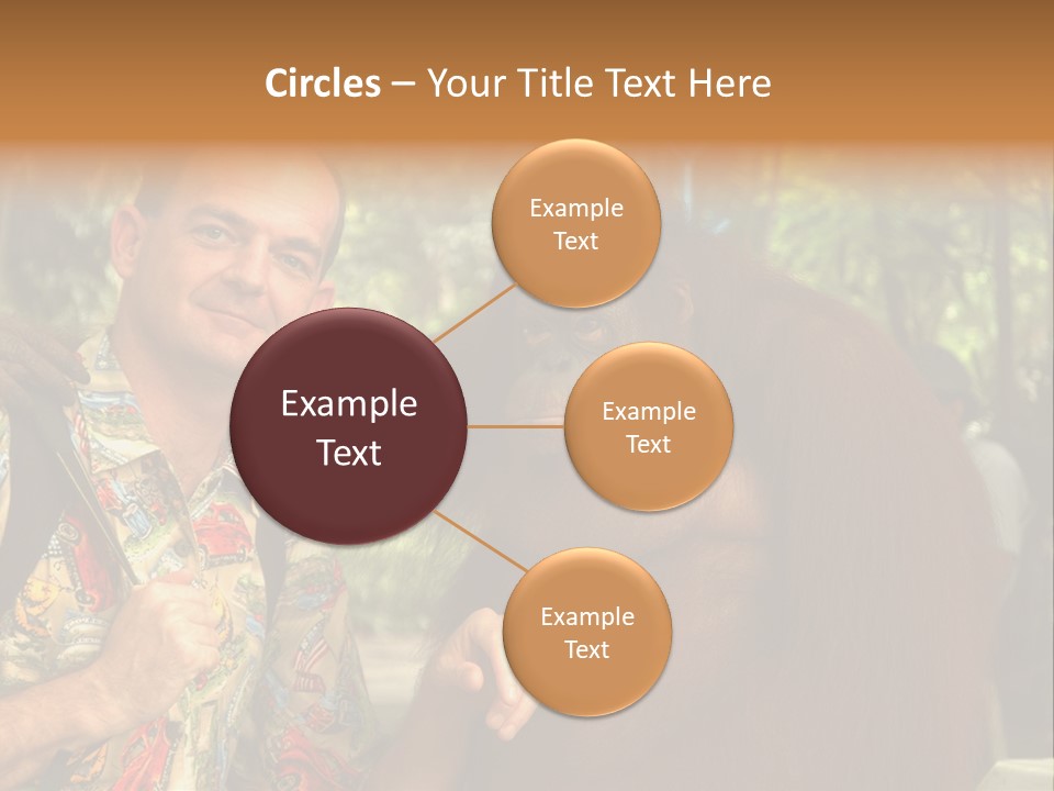 Woman Old Teenager PowerPoint Template