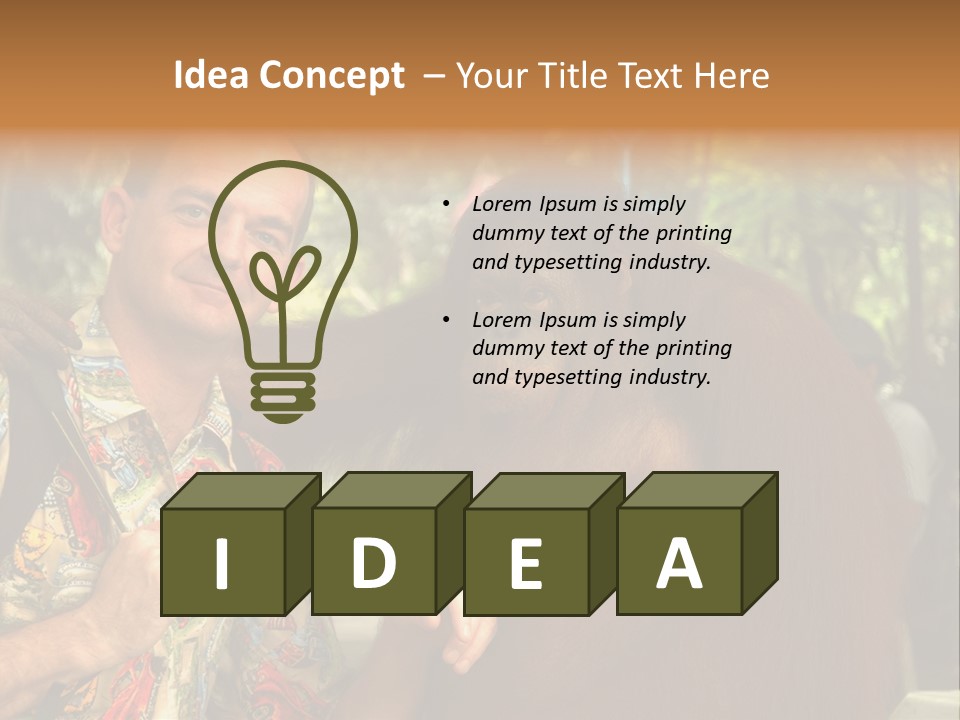 Woman Old Teenager PowerPoint Template