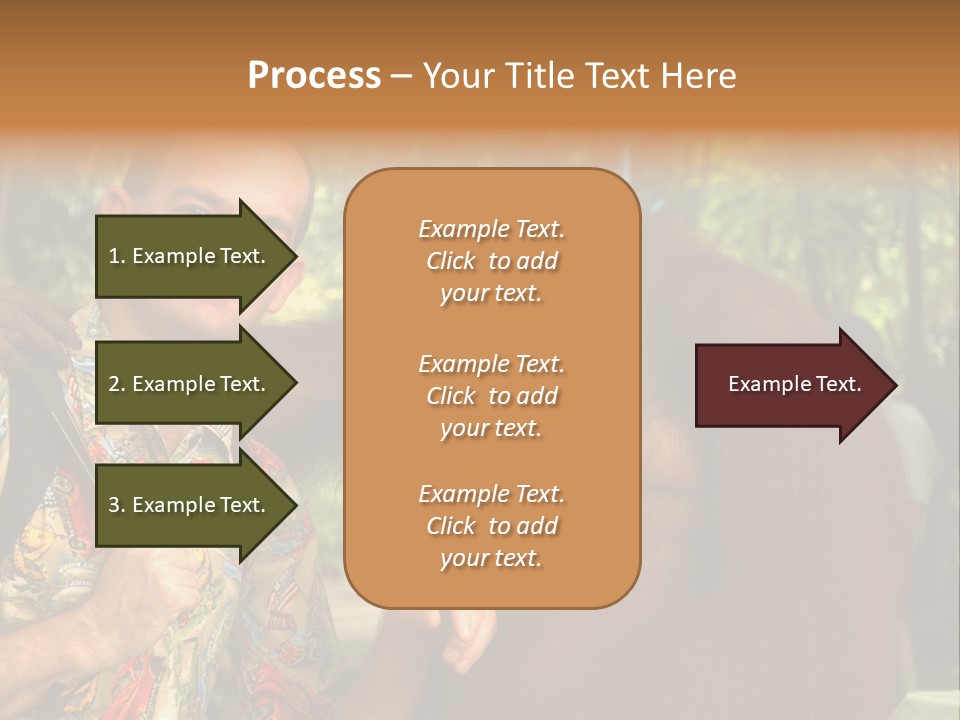 Woman Old Teenager PowerPoint Template