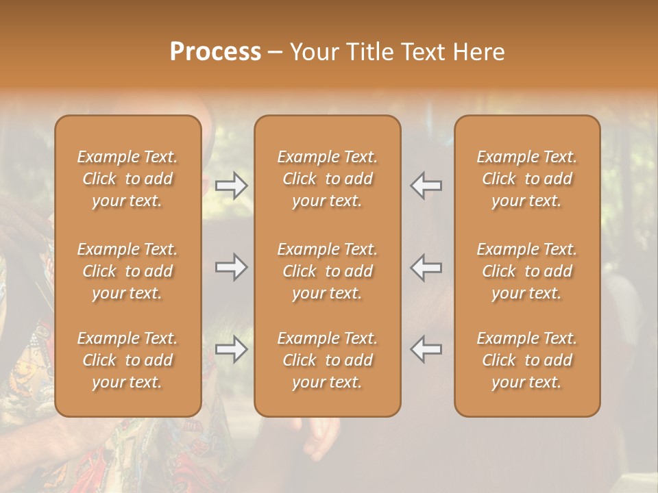 Woman Old Teenager PowerPoint Template