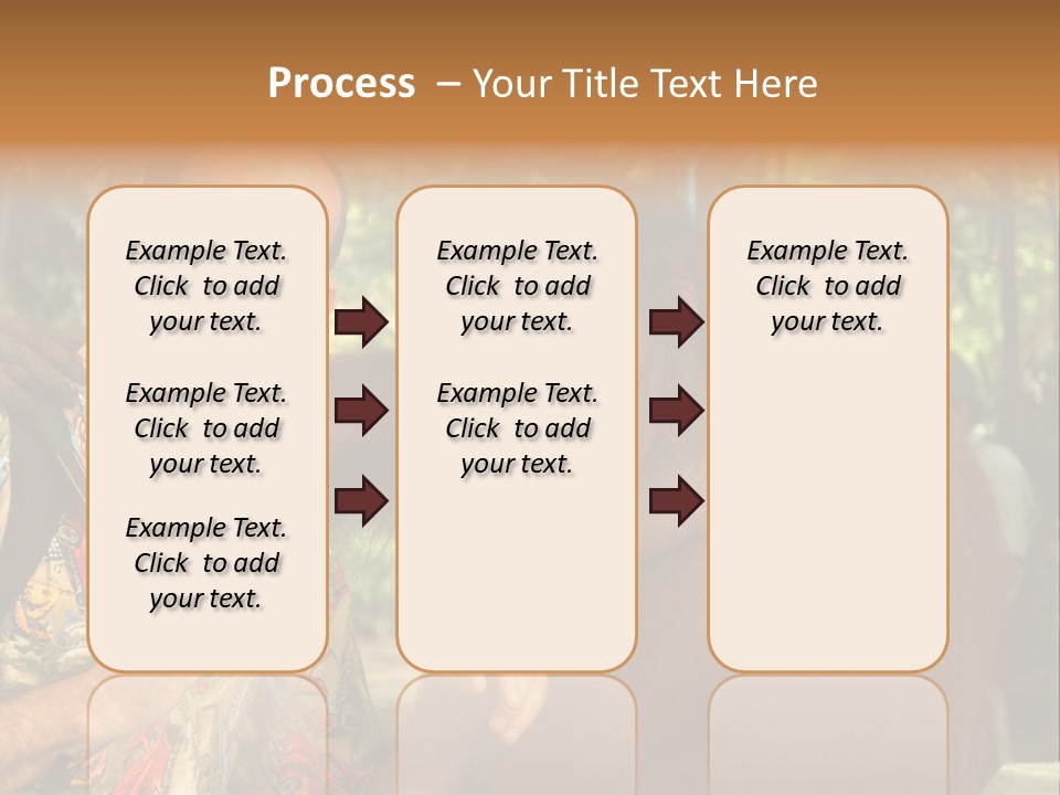 Woman Old Teenager PowerPoint Template