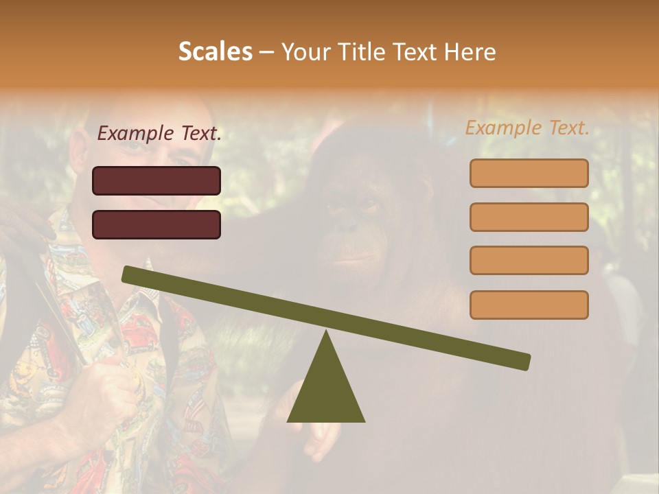 Woman Old Teenager PowerPoint Template