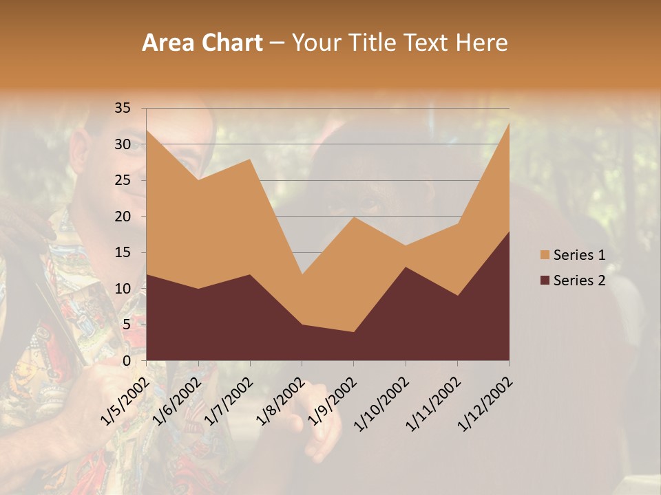 Woman Old Teenager PowerPoint Template