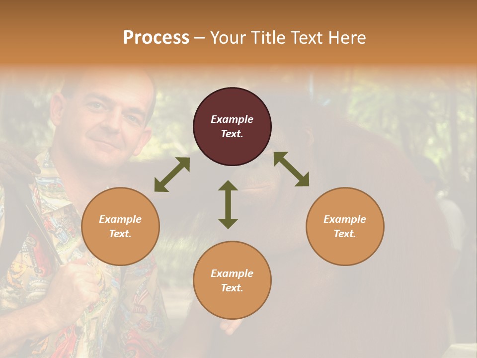 Woman Old Teenager PowerPoint Template