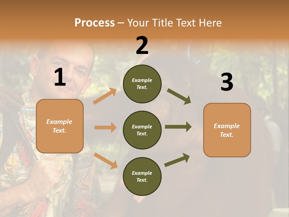 Woman Old Teenager PowerPoint Template