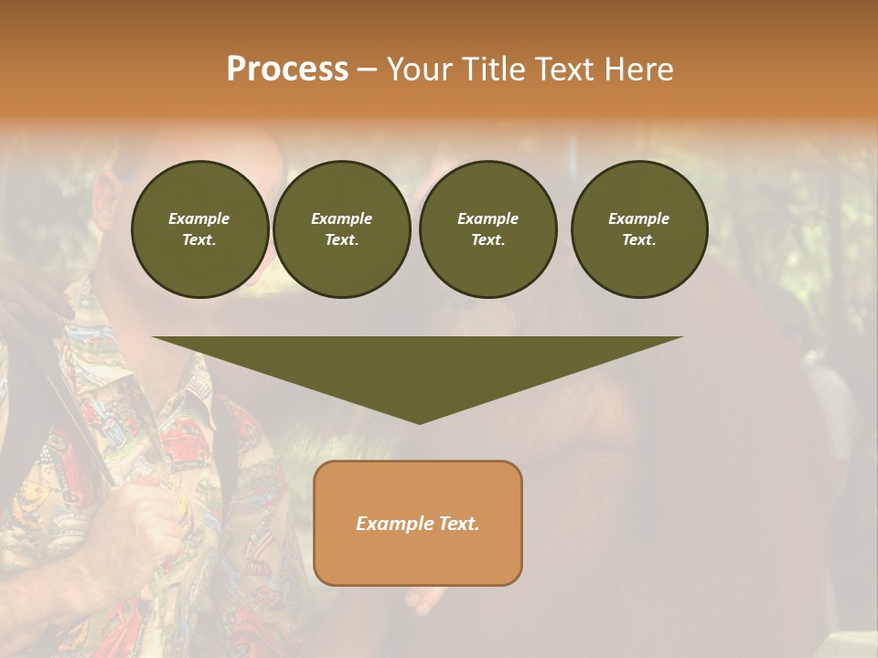 Woman Old Teenager PowerPoint Template