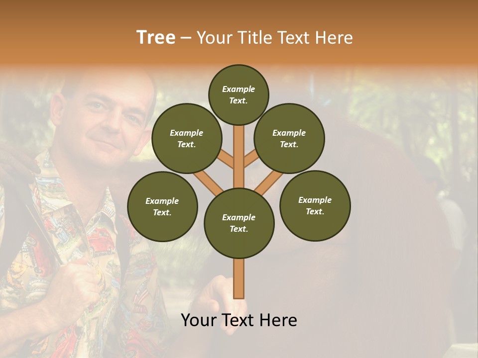 Woman Old Teenager PowerPoint Template