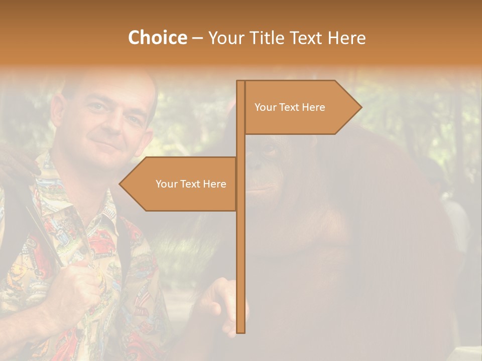 Woman Old Teenager PowerPoint Template