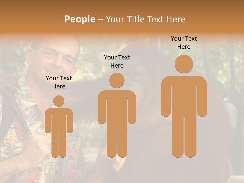 Woman Old Teenager PowerPoint Template