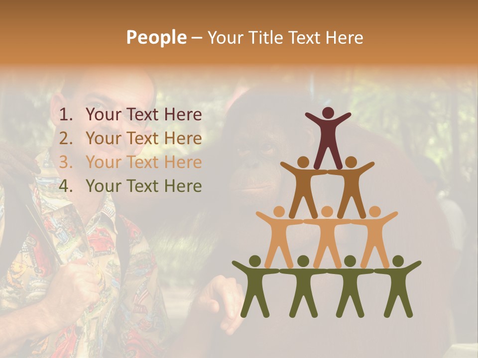 Woman Old Teenager PowerPoint Template