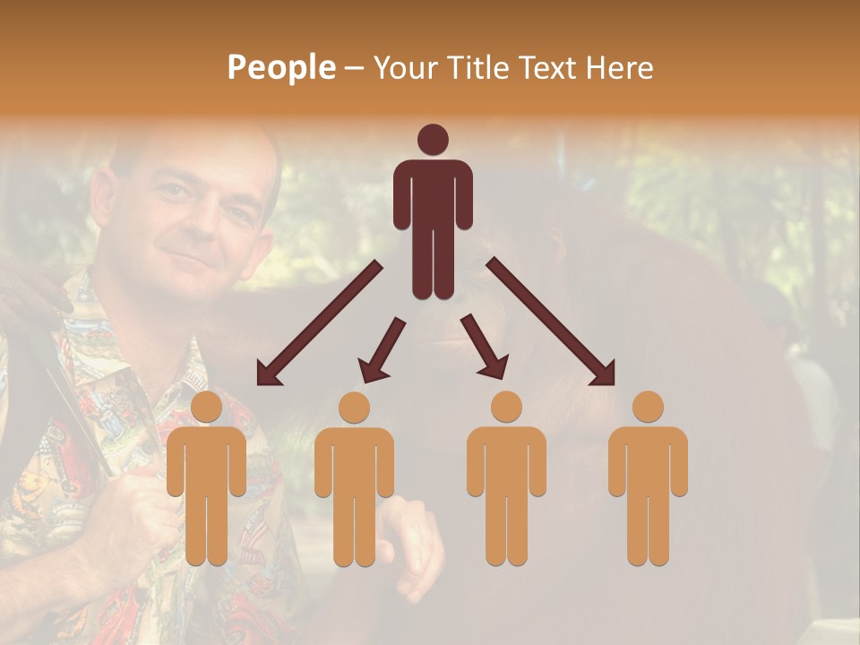 Woman Old Teenager PowerPoint Template