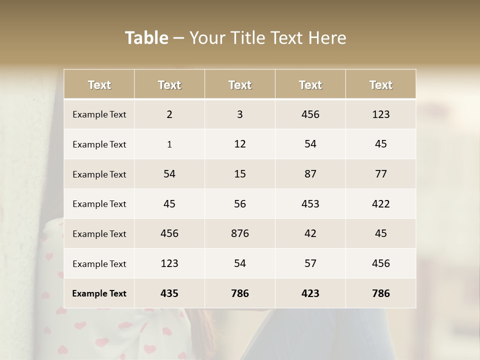 A Woman Sitting On A Ledge With Her Hands On Her Head PowerPoint Template