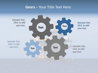 Drilling Environment Nobody PowerPoint Template