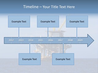 Drilling Environment Nobody PowerPoint Template