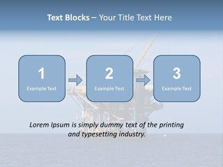 Drilling Environment Nobody PowerPoint Template