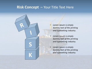 Drilling Environment Nobody PowerPoint Template