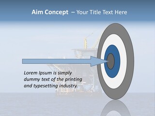 Drilling Environment Nobody PowerPoint Template