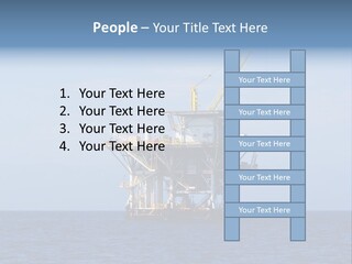 Drilling Environment Nobody PowerPoint Template