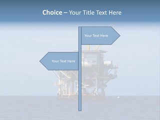 Drilling Environment Nobody PowerPoint Template
