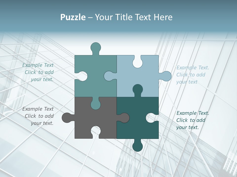 Solitude Wall Transparent PowerPoint Template