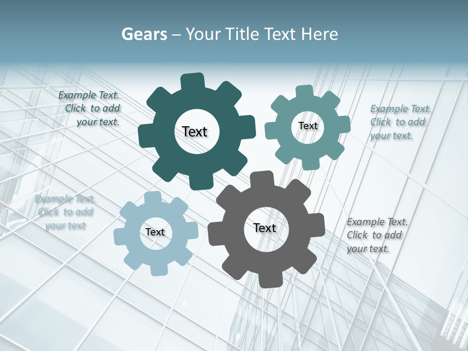 Solitude Wall Transparent PowerPoint Template