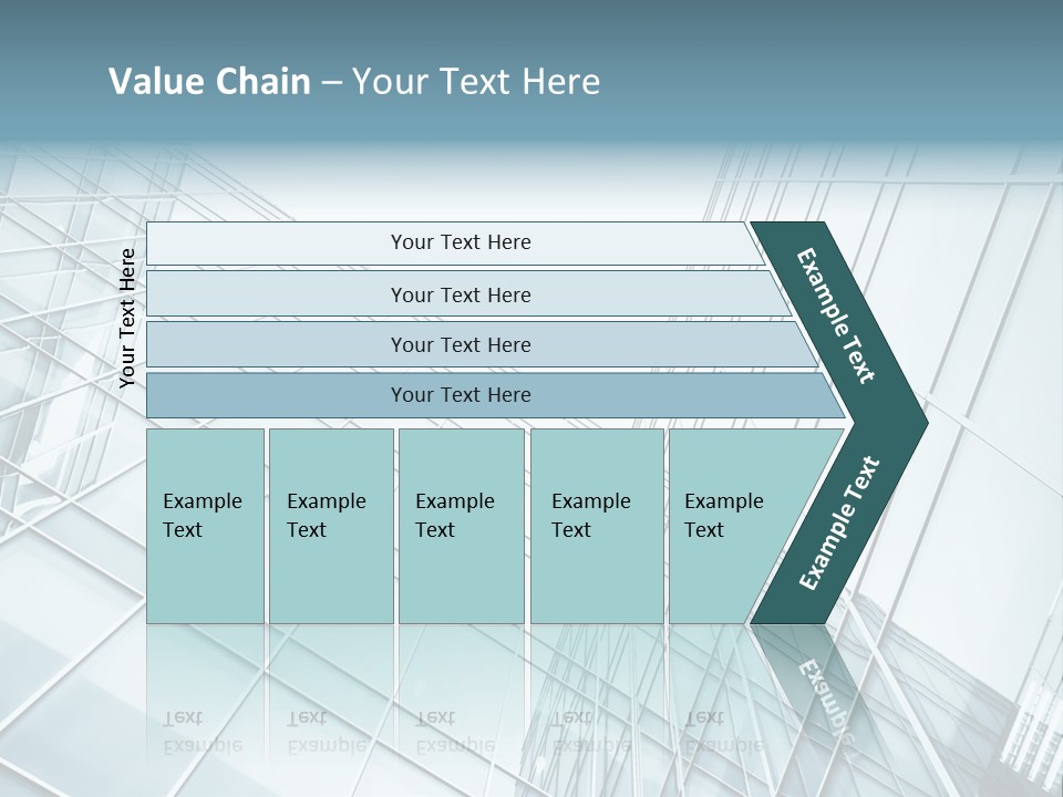 Solitude Wall Transparent PowerPoint Template