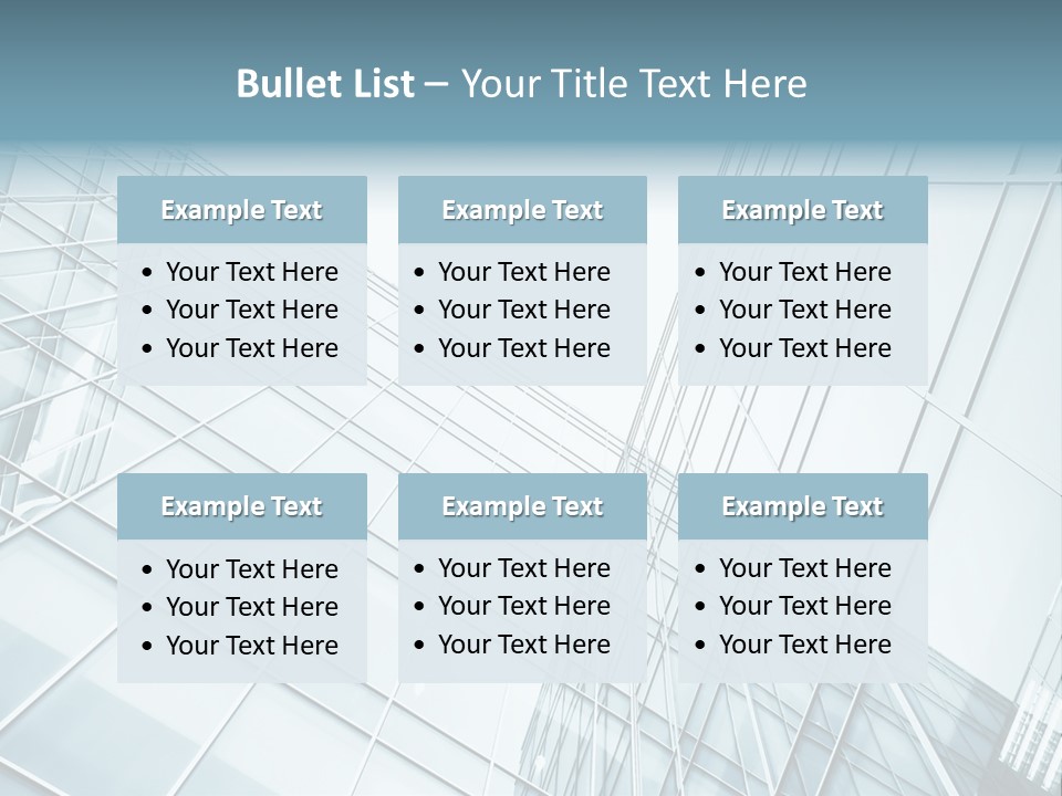 Solitude Wall Transparent PowerPoint Template