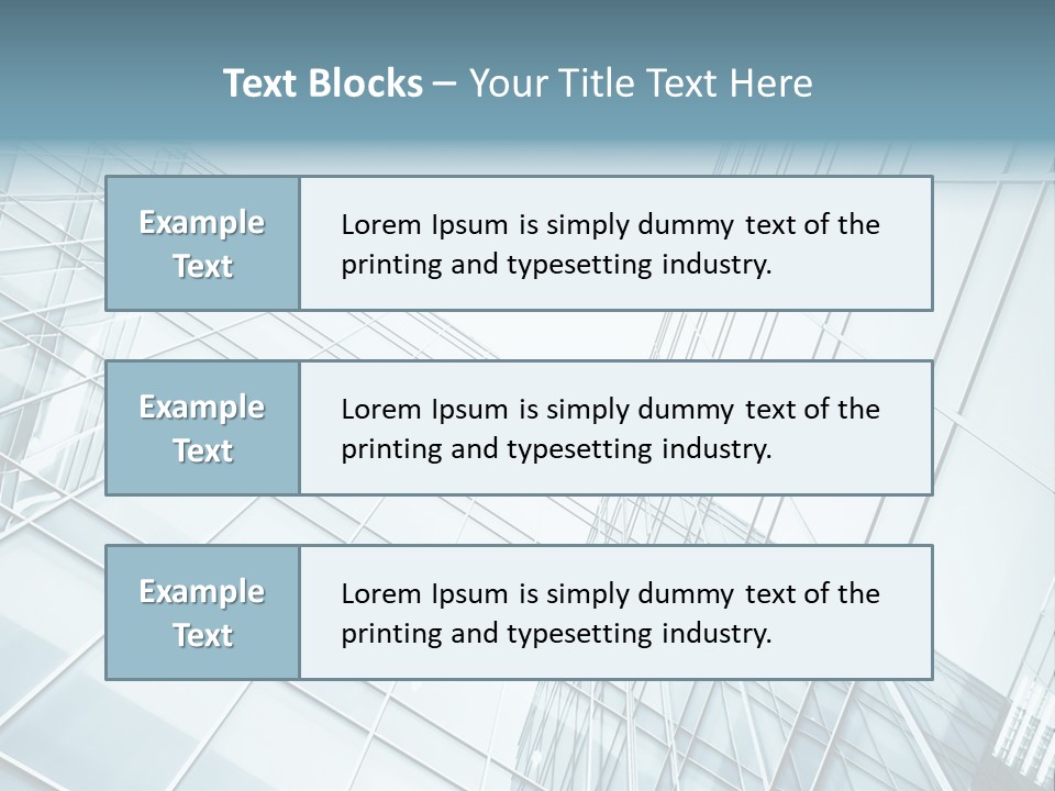 Solitude Wall Transparent PowerPoint Template