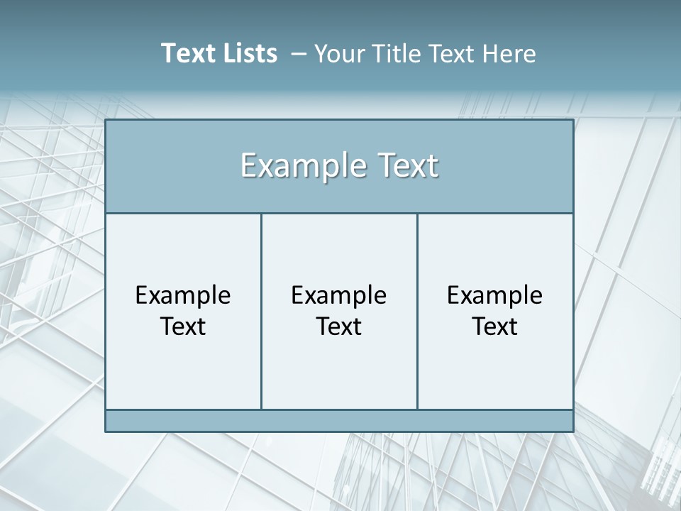 Solitude Wall Transparent PowerPoint Template