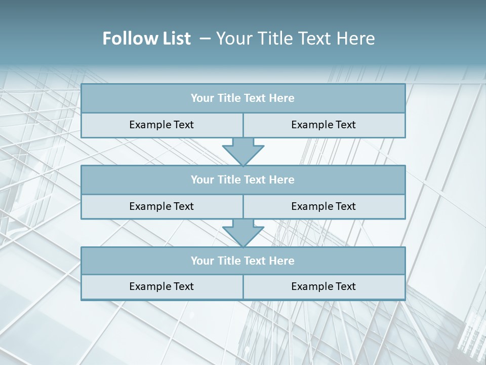 Solitude Wall Transparent PowerPoint Template